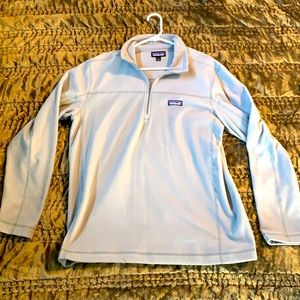 Patagonia fleece quarter zip pullover sz L